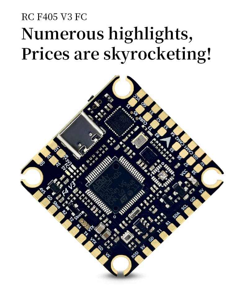 D-F405 V3 flight controller specification overview ICM42688P SPL06 barometer