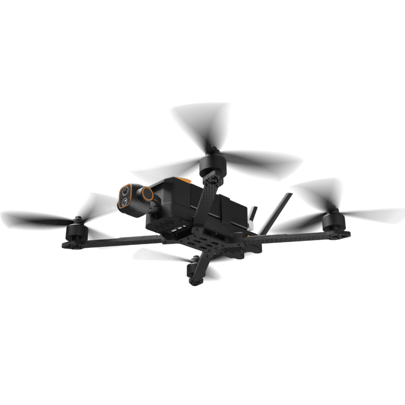 Carbon Fibre Fuselage Drone - Dynamic AI Tracking, 3KG Load.