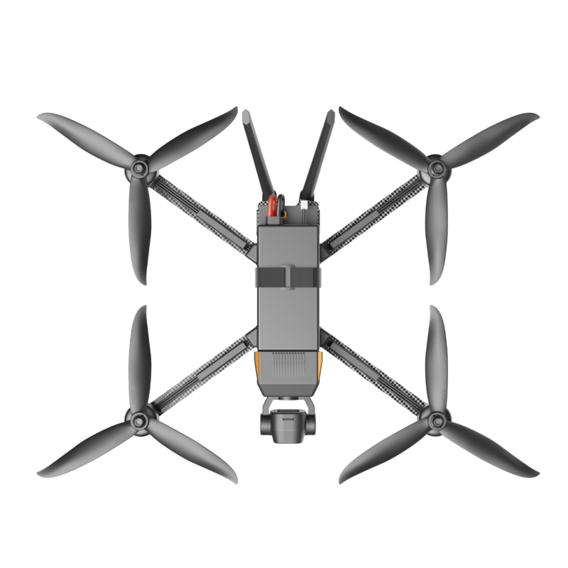 Carbon Fibre Fuselage Drone - Dynamic AI Tracking, 3KG Load.