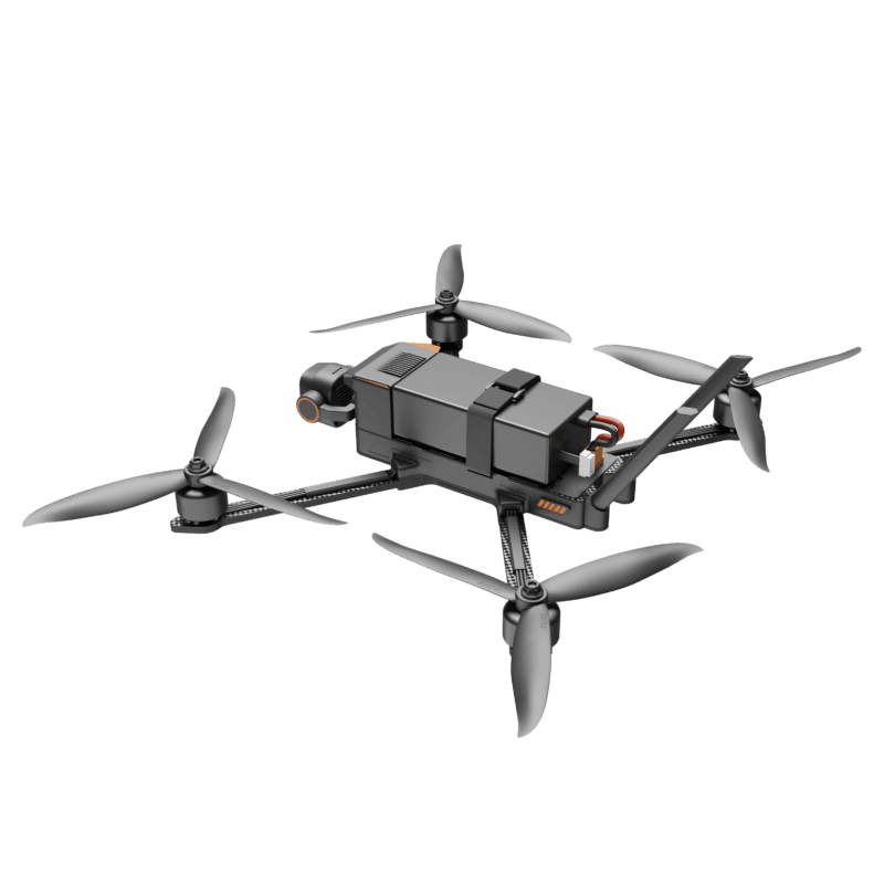 Carbon Fibre Fuselage Drone - Dynamic AI Tracking, 3KG Load.