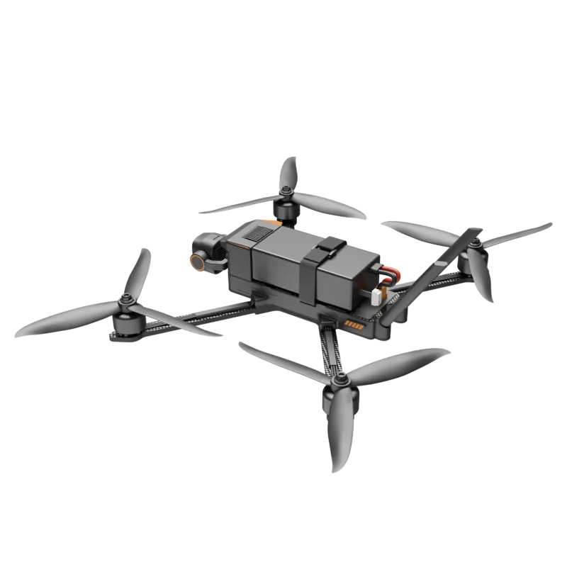 Carbon Fibre Fuselage Drone with Skydroid FPV real-time target tracking