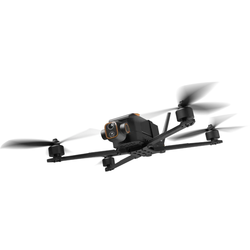 Carbon Fibre Fuselage Drone for monitoring and search and rescue missions