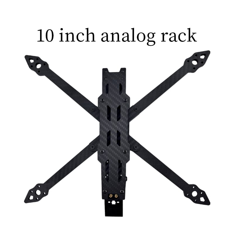 D-RACK-10 10-inch drone frame for FPV quadcopter builds