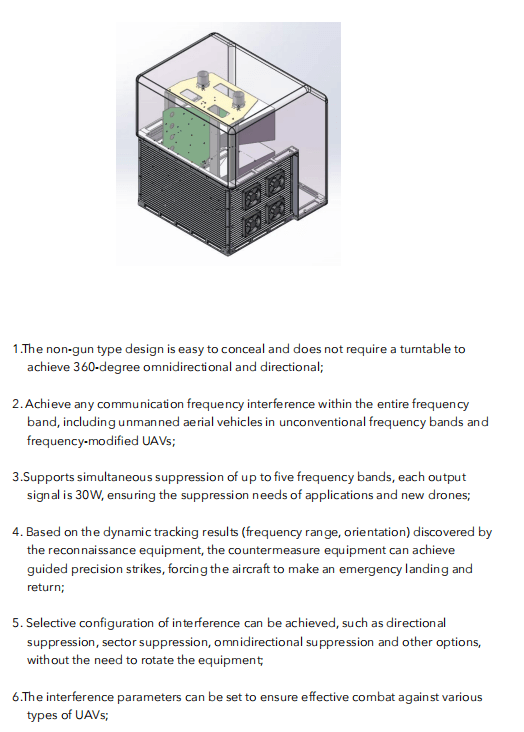 D-RC-G1 "Full-Band Interference Suppression Equipment 5KM Version"