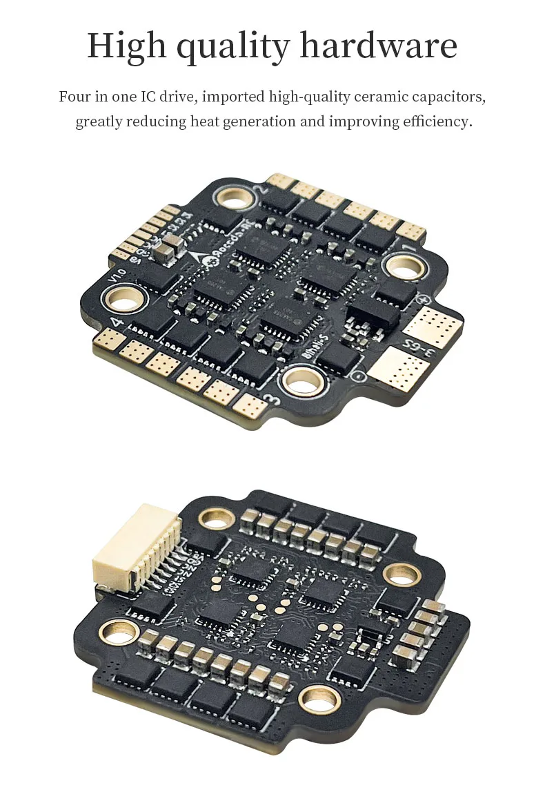 D-RC 2035S 35A 4in1 ESC compact board dimensions