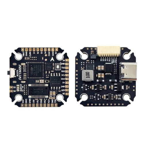D-RC F411MINI Flight Controller OSD Barometer 2MB Black Box Crossing Aircraft Model FPV