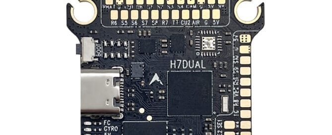 H743 flight controller with MPU6000, dual BMI270, BMP280 and 128MB BlackBox