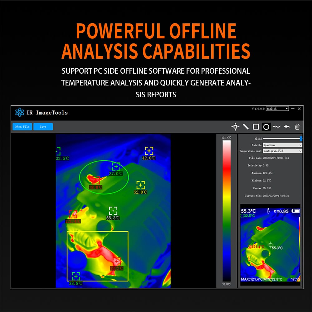 D-18+ Handheld Thermal Imager