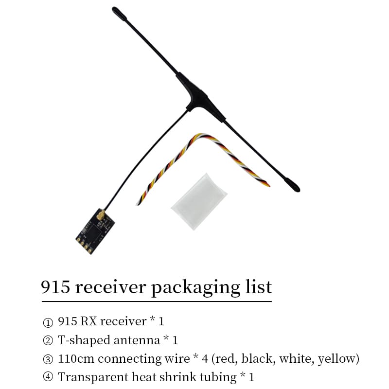D-915 ELRS 915/2.4G Receiver