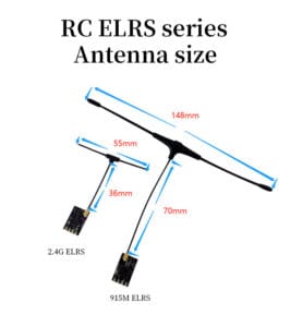 D-915 ELRS 915/2.4G Receiver