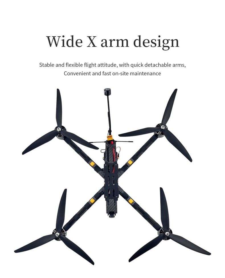 10-inch PNP traversal machine,3K Carbon Fibre Body
