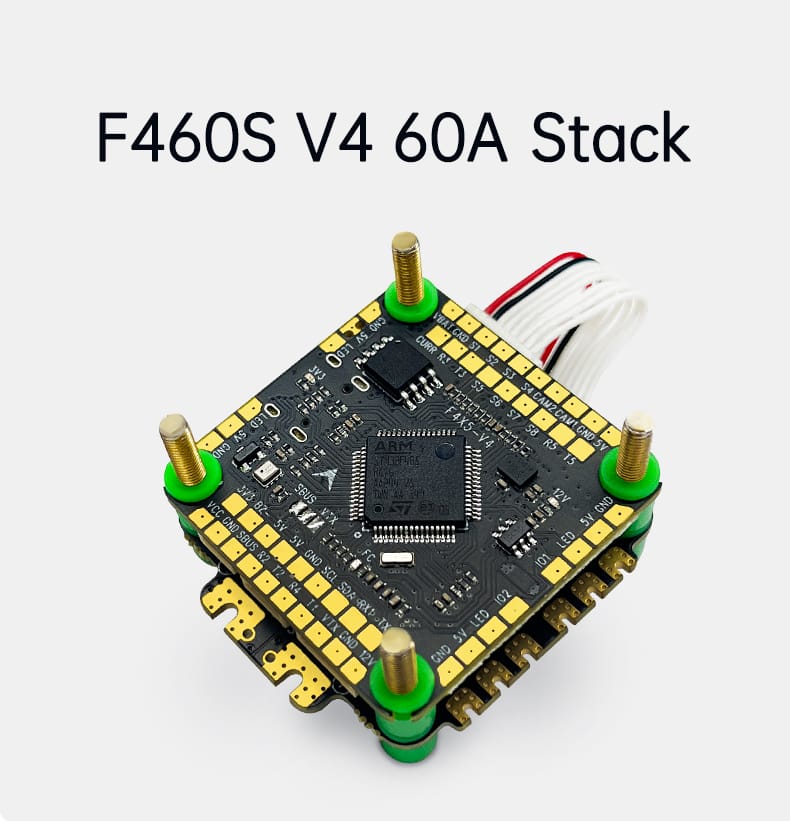 D-F460S V4 Stacd F405 V3 ICM42688 FC BLS 60A 4 in 1ESC 30x30mm 3-6S for FPV Freestyle Drone