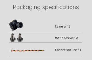 D-CT3 D-RC Falcon Starlight FPV Camera