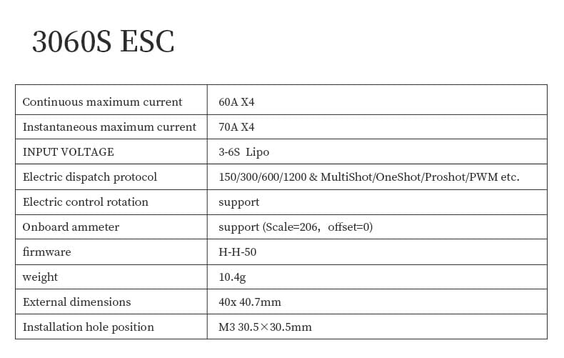 D-F460S V3 Stacd F405 V3 ICM42688 FC BLS 60A 4 in 1ESC 30x30mm 3-6S for FPV Freestyle Drone