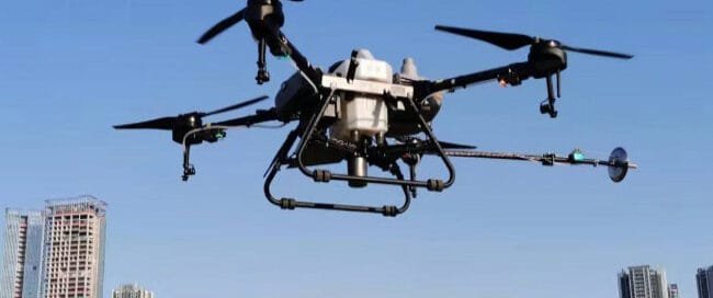 D-QX50 Grid Cleaning Drone with 50L water capacity