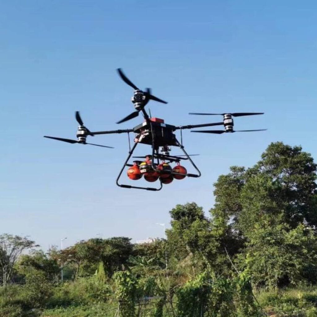 D-XF60-A Firefighting Drone: 60kg Payload High-Altitude Wildfire Response Solution