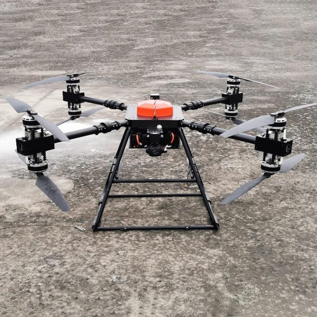 D-XF60-ABC: High-Altitude Firefighting Drone with 60kg Payload Capacity for Emergency Response