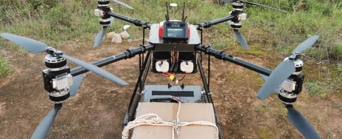DA100 Large-load logistics lifting and transporting drones