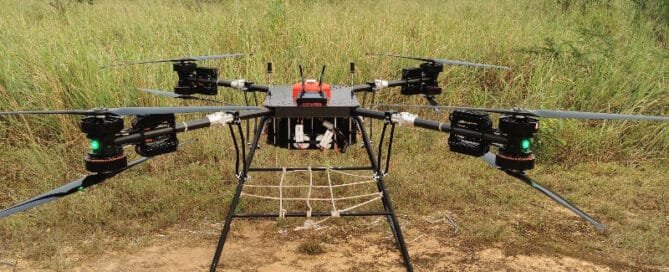 DA200 200kg load capacity logistics drone main product view