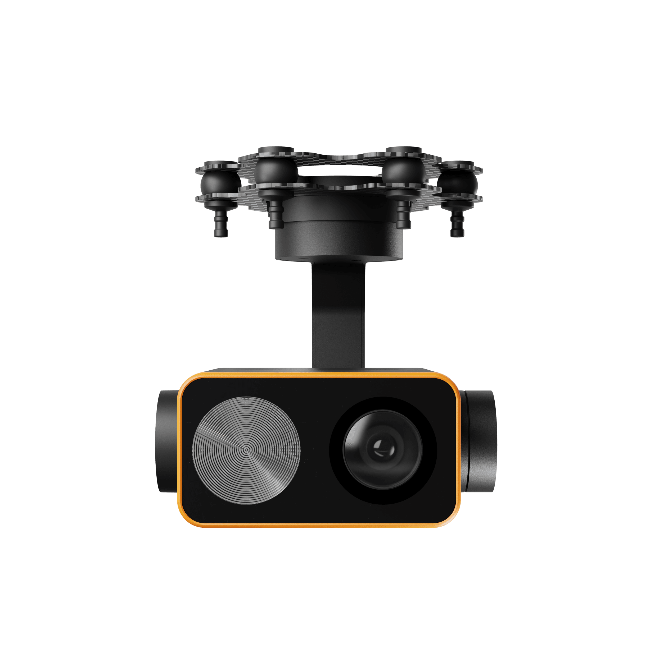 DA20 multifunctional gimbal, three-axis stability, 22x zoom+night vision spotlight, paired with variable zoom spotlight