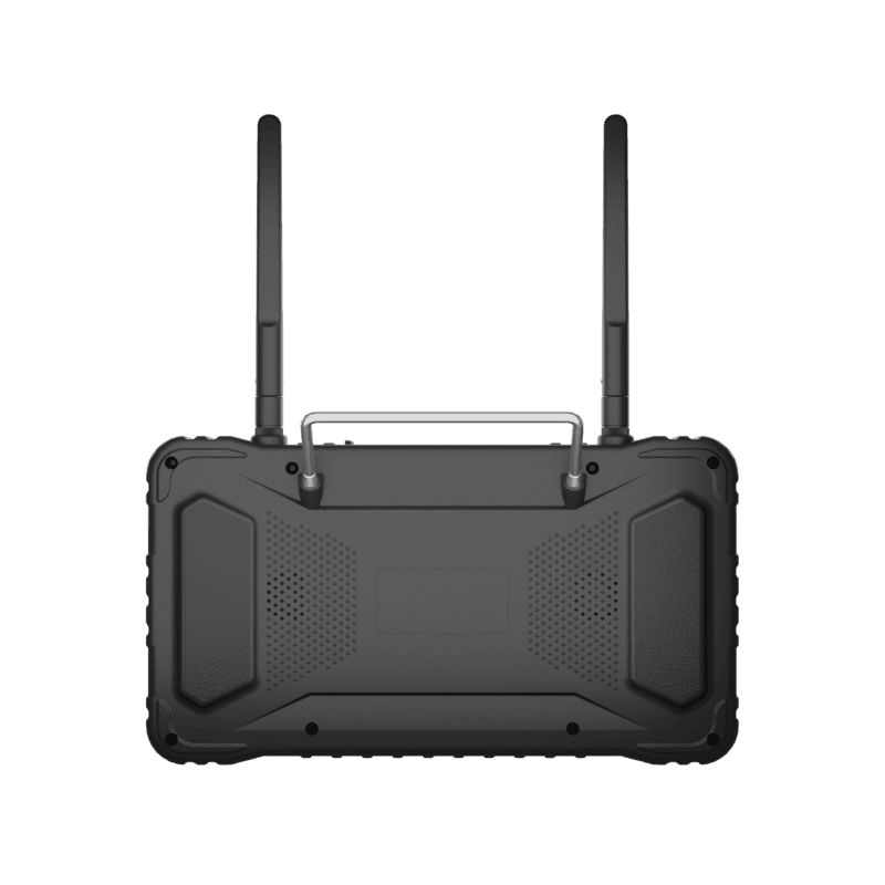 The DAH16 is an advanced remote control system designed for various unmanned vehicle applications such as drones, helicopters, and fixed-wing aircraft. It features a high-definition display with a long transmission range, providing an excellent control experience for operators. The controller supports HD video and data transmission, making it suitable for professional aerial photography, surveying, and surveillance.