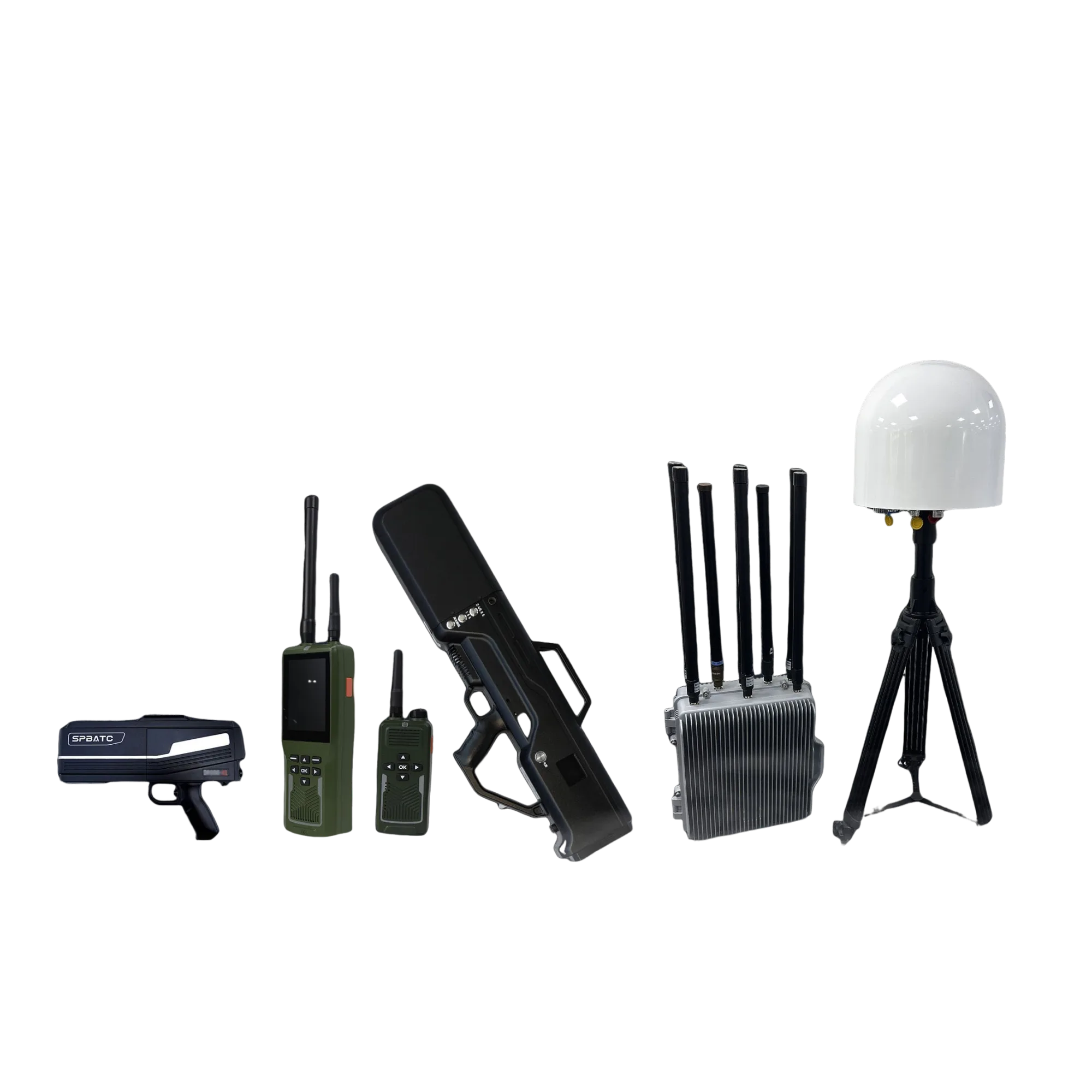 DD300 Long-Distance Handheld Jamming Device for Countering Drones
