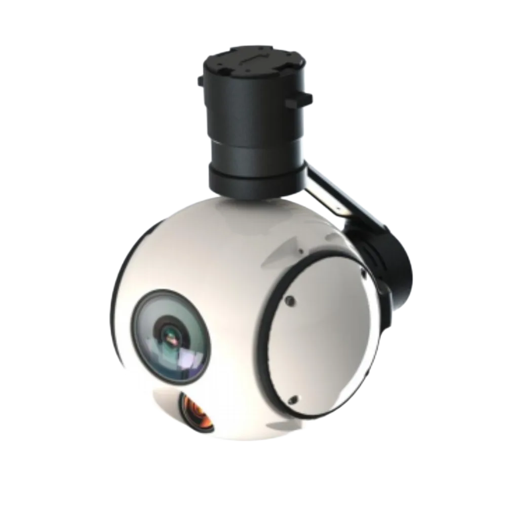 DS30A-dual-light - uavauto.com DS30A Three-axis dual-light lightweight pod with visible-light and infrared imaging
