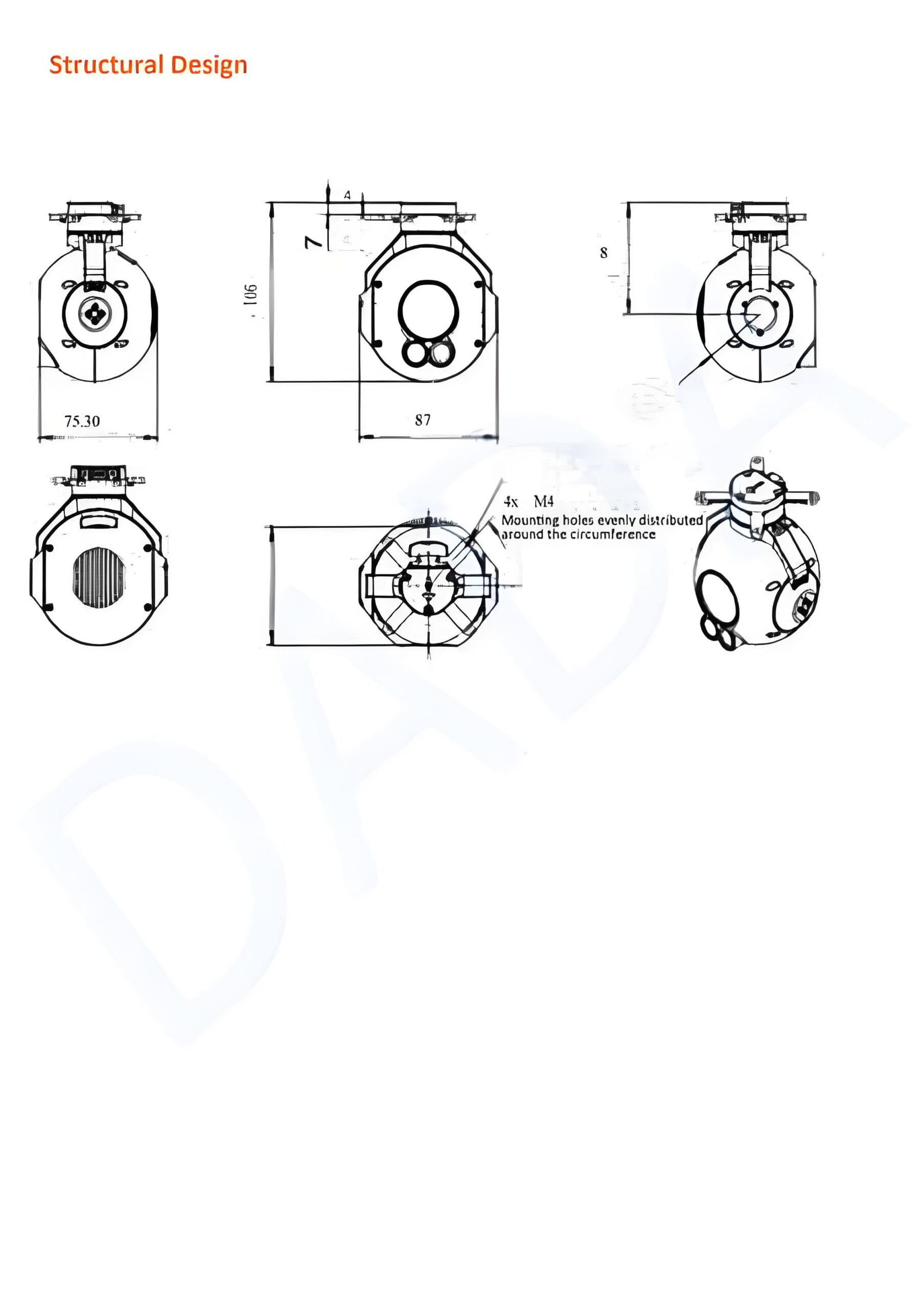 DS100T Three-light Miniature Pod