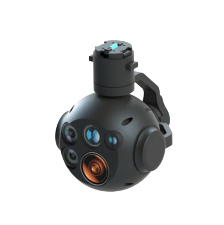 DS110 Three-Axis Miniature Pod with gyro-stabilized visible light, infrared, and laser ranging sensors