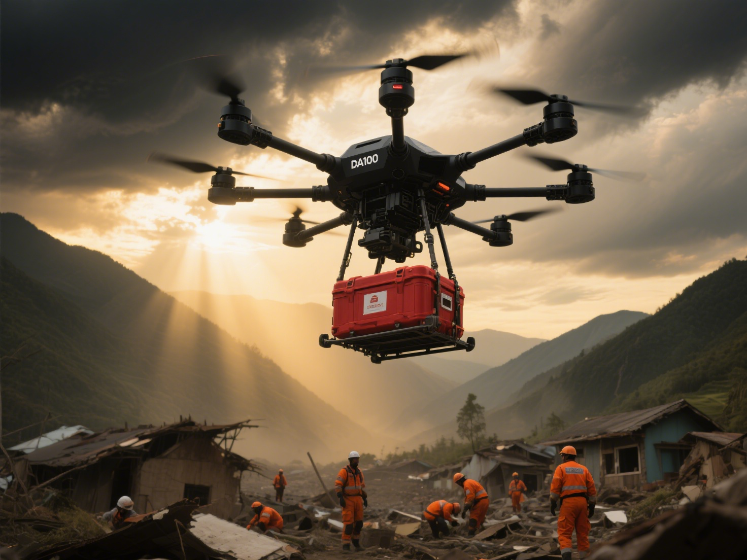 Unleashing Power: Heavy Lift Drone 100kg Payload Capability Explained