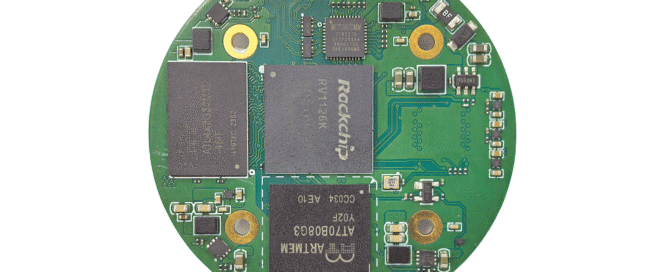 DA048LE Image Tracking Board front view