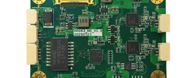 DA063HS video tracking board with compact embedded design