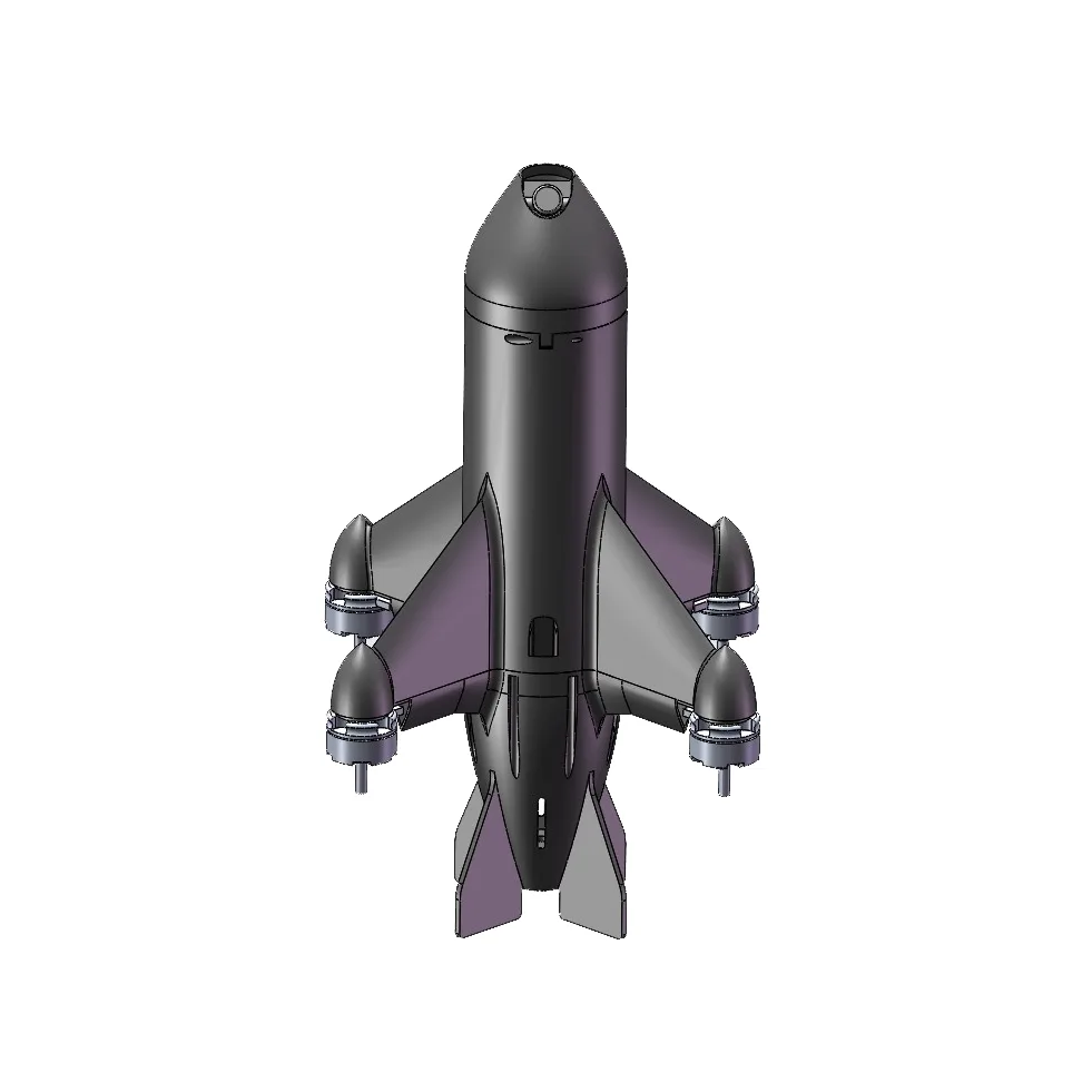 D-A278-main - uavauto.com ShadowHawk D-A250 main image of black 5-inch high-speed FPV drone