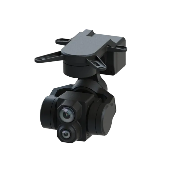 DC1 3-Axis Dual Visible FHD EO Optical Zoom Micro UAV Gimbal Camera