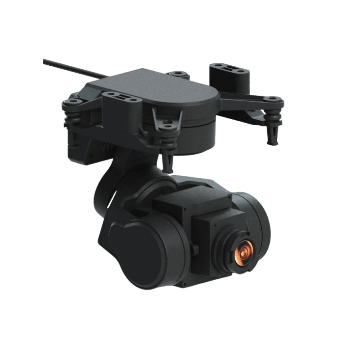 DC2 3-Axis Thermal Imaging Gimbal for Micro UAV Thermal Surveillance