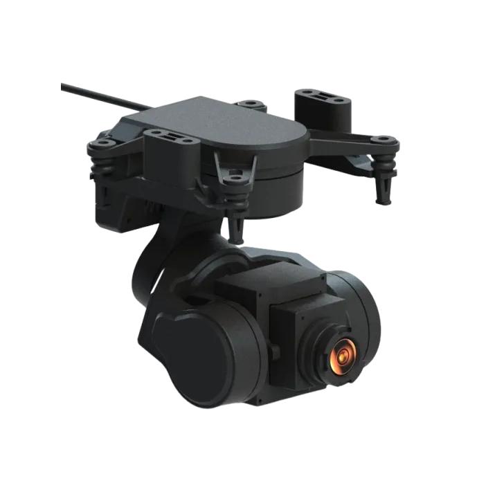 DC2 3-Axis IR Thermal Imaging Target Tracking Micro UAV Gimbal Camera