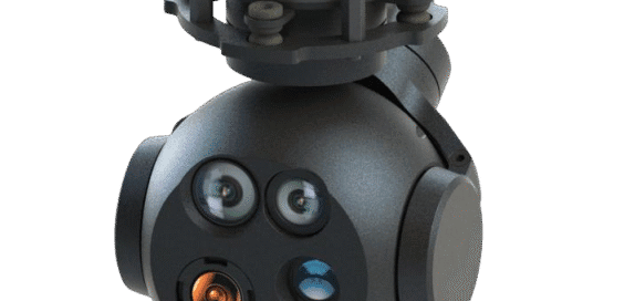 DX2 FHD EO IR thermal laser rangefinder 3-axis UAV gimbal