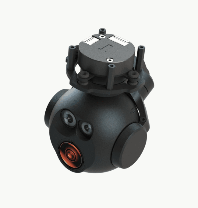 DX2A 4K EO IR Thermal Imaging 3-Axis Micro UAV Gimbal with Target Tracking