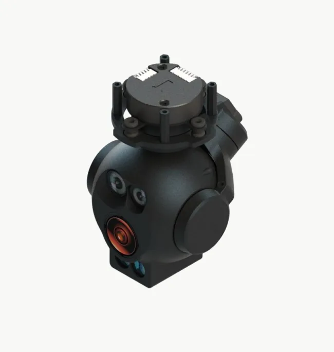 DX2B thermal UAV gimbal with EO IR laser sensors