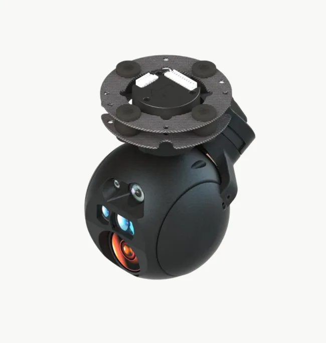 DX3 thermal UAV gimbal compact multi-sensor surveillance payload