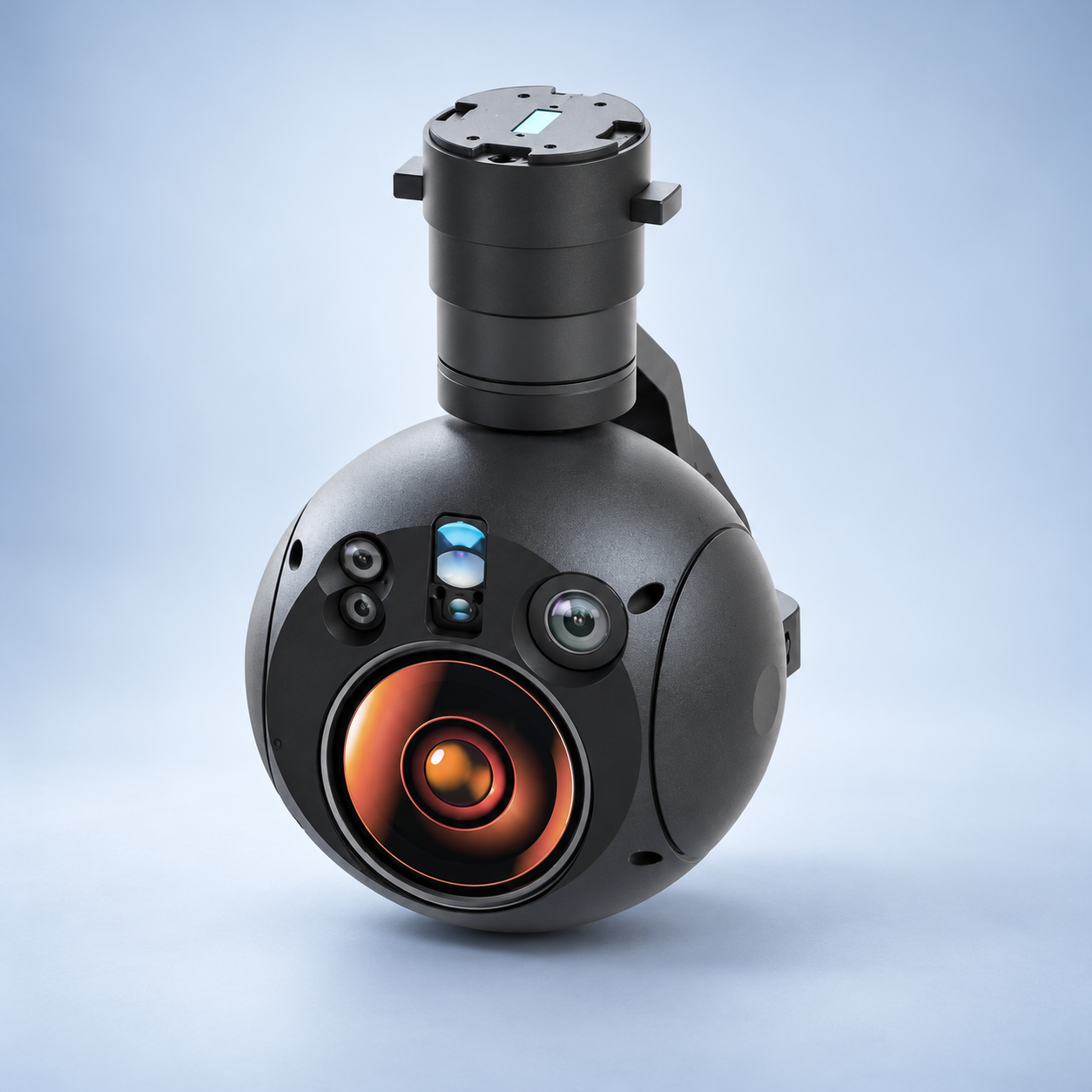 DX5B 4K EO Camera IR Thermal Imaging Laser Rangefinder Target Tracking UAV Gimbal Payload