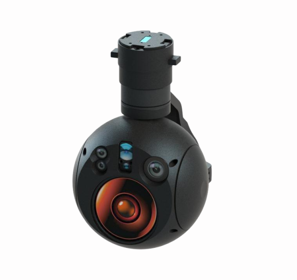 DX5 4K EO Camera IR Thermal Imaging Laser Rangefinder 3-Axis UAV Gimbal Payload