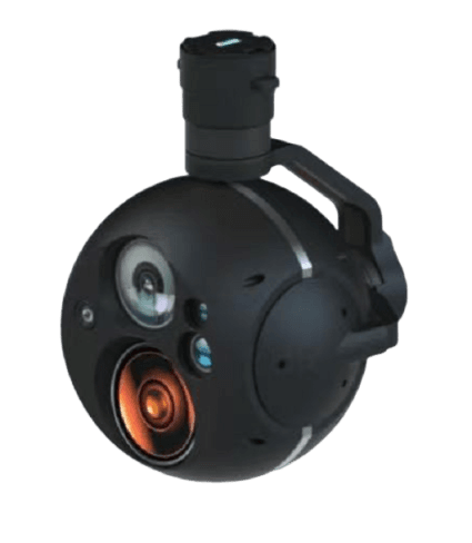 DS30E Triple-Sensor EO/IR Laser Rangefinder Gimbal