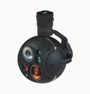 DT30DL Multi-Sensor Dual-Field EO/IR Laser Rangefinder Gimbal for Drone Surveillance